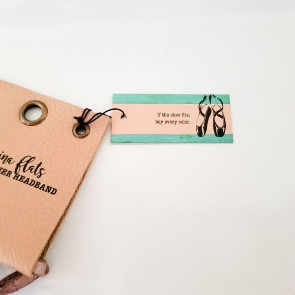 Ballerina flats genuine leather headband - Picture 3 of 8